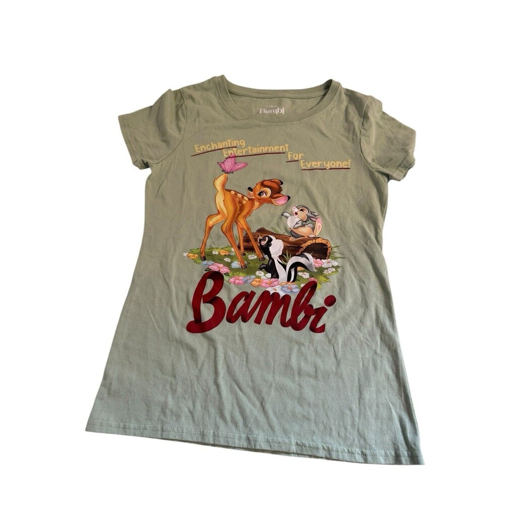 Disney Bambi Enchanting Entertainment for Everyone Juniors MEDIUM T-Shirt